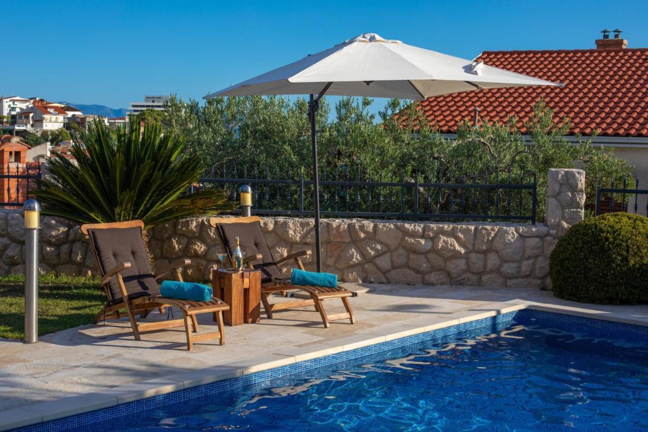 Villa Old Olive, 3Lovelyvillas Podgora Bagian luar foto